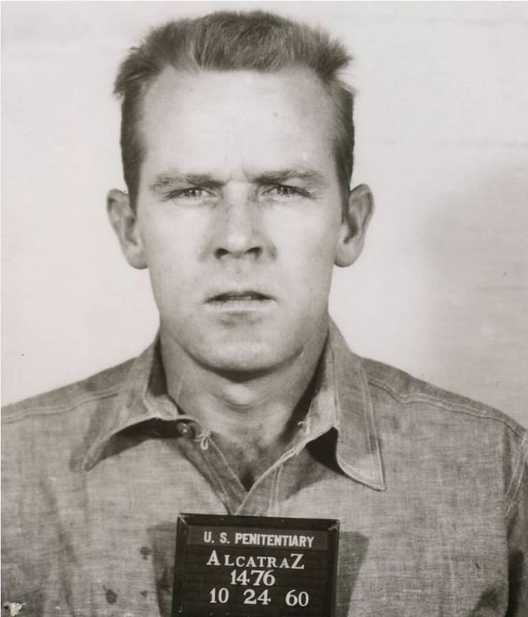 John Anglin, famous US criminal before escaping Alcatraz.