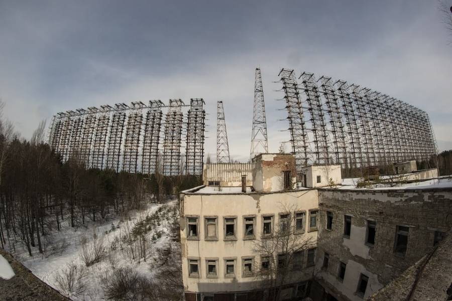 Duga radar station, Chernobyl.