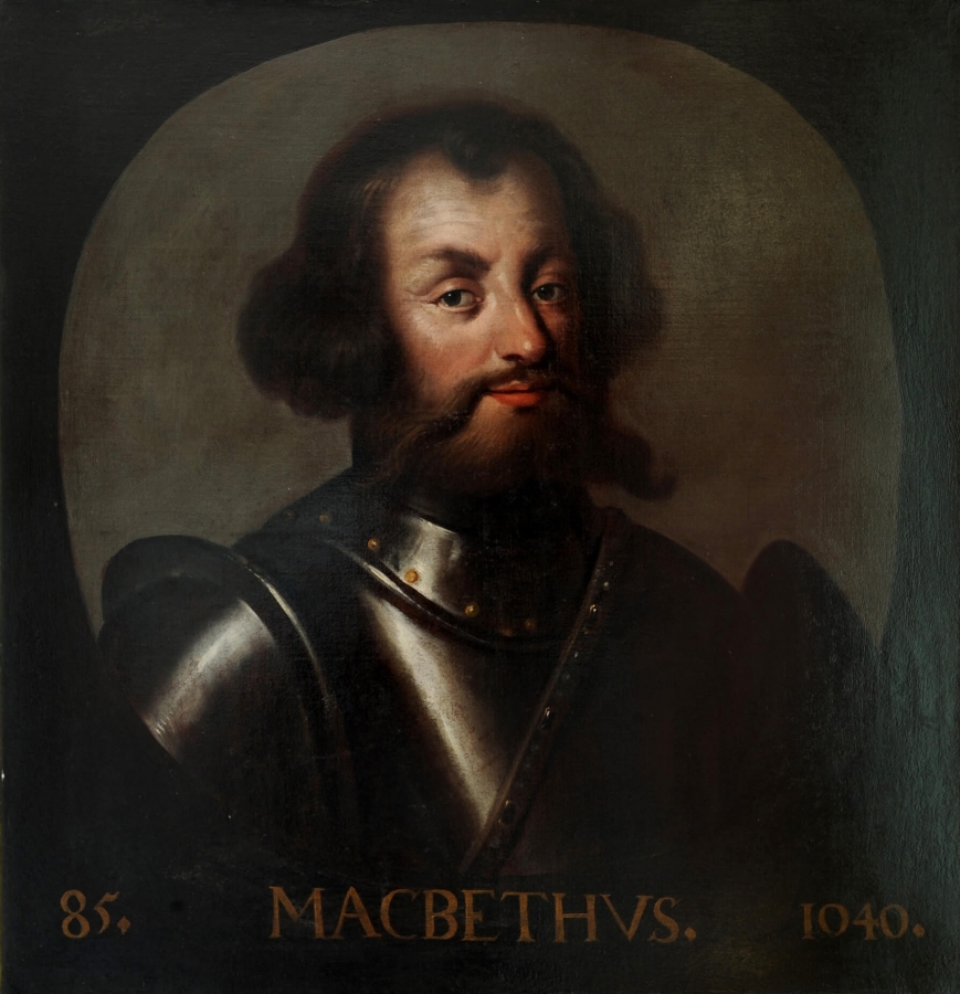 King Macbeth of Scotland.