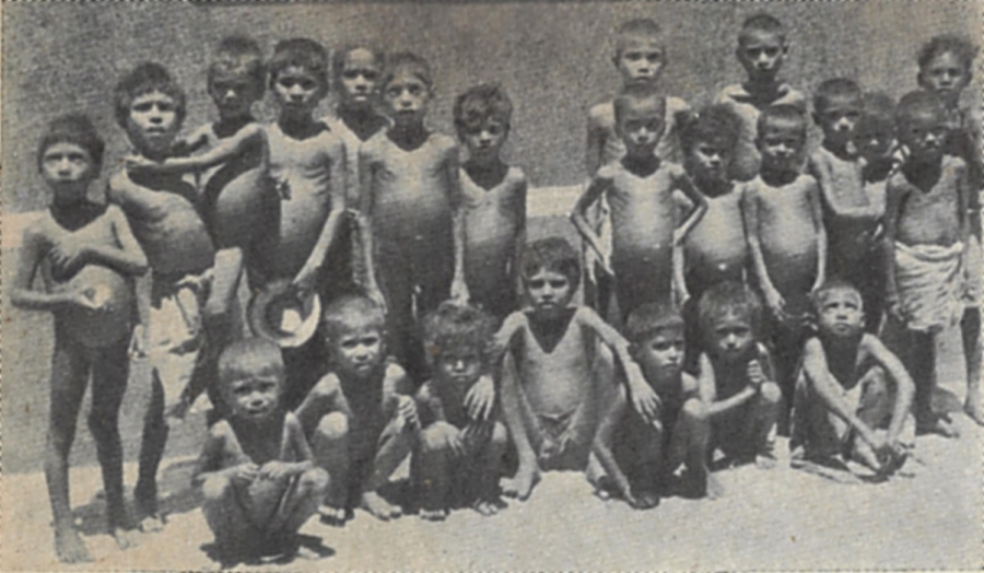 Orphans Who Survived Bengal Famine 1943